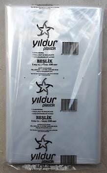 YILDUR BESLIK 1 KG TAKRIBI 100 AD 30*52 CMŞEKER & BAKLİYAT & YUMURTA POŞETİ