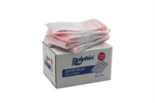 DOLPHİN KİLİTLİ TORBA 8*10 CM KUTU 10 PK:100 LÜ =1000 ADET