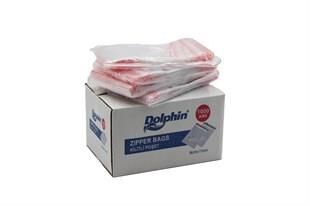 DOLPHİN KİLİTLİ TORBA 8*10 CM KUTU 10 PK:100 LÜ =1000 ADET