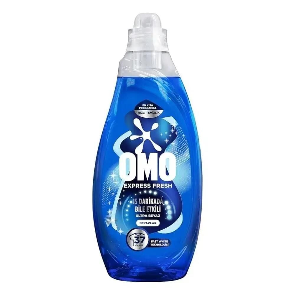 OMO 1480 ML MAVİ BEYAZLAR SIVI DETERJAN 37 YIKAMA
