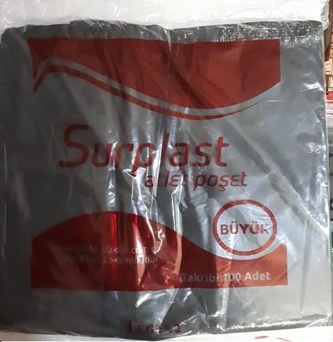 SURPLAST SİYAH BÜYÜK 1 KG