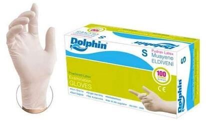 DOLPHIN S LATEKS PUDRALI MUAYENE ELDİVEN 100 LÜ