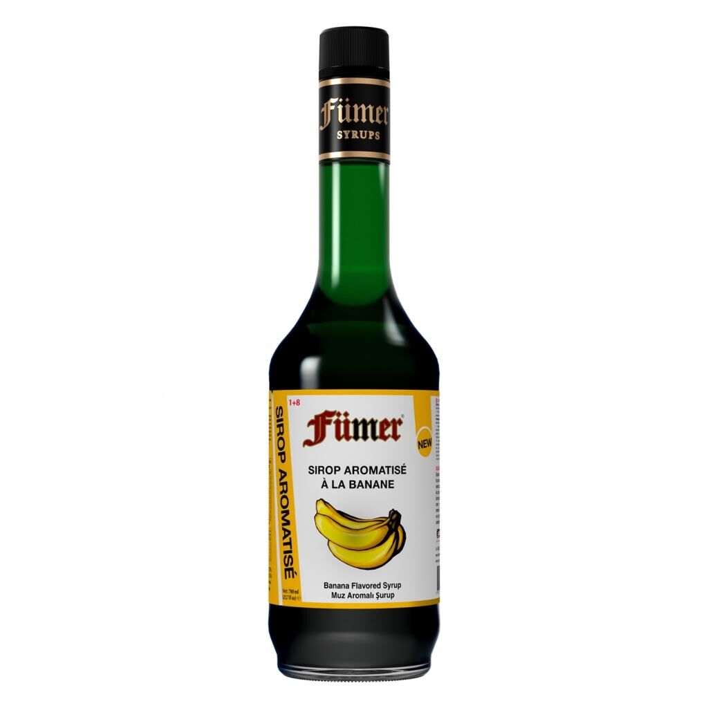 FÜMER MUZ AROMALI KOKTEYL SURUBU 700 ML