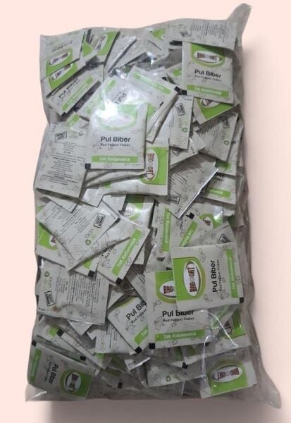 PUL BİBER TEK KULLANIMLIK PK:500 LÜ NET 1 G. BAĞDAT