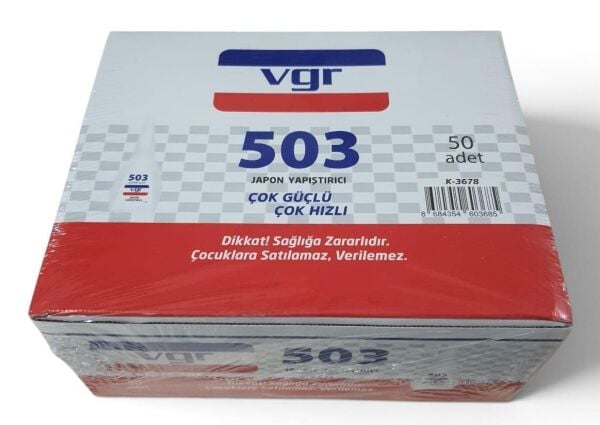 50 ADET 17 G JAPON YAPIŞTIRICI SUPER GLUE K-3678 BRÜT 17 G VGR 503