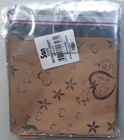 SAN BANTLI METALIZE POSET 11*12 PK:100 LÜ