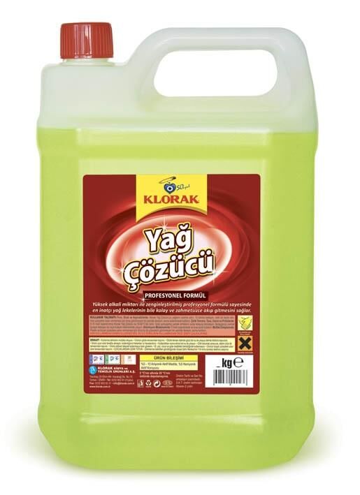 KLORAK 3920 ML YAĞ ÇÖZ 4 KG.