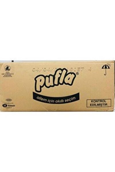 PUFLA KARE PEÇETE 100'LÜ*32'LI KOLI 22*26,5 CM