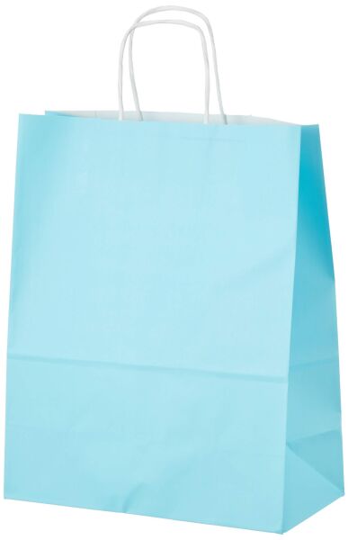 RENKLİ KARTON ÇANTA 31*41*12 CM. 25'Lİ PAKET BÜKLÜM SAPLI TÜM RENKLER