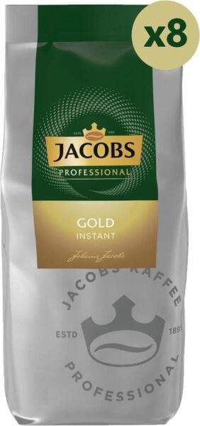 JACOBS PROFESSİONAL GOLD İNSTANT KAHVE KOLİ ( 500 G.*8 ADET)