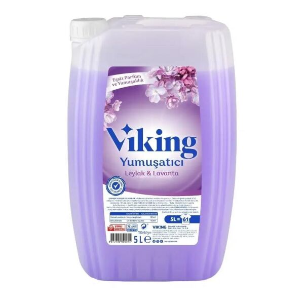 VİKİNG YUMUSATICI 5 L MOR LEYLAK & LAVANTA TUTKULU 61 YIKAMA