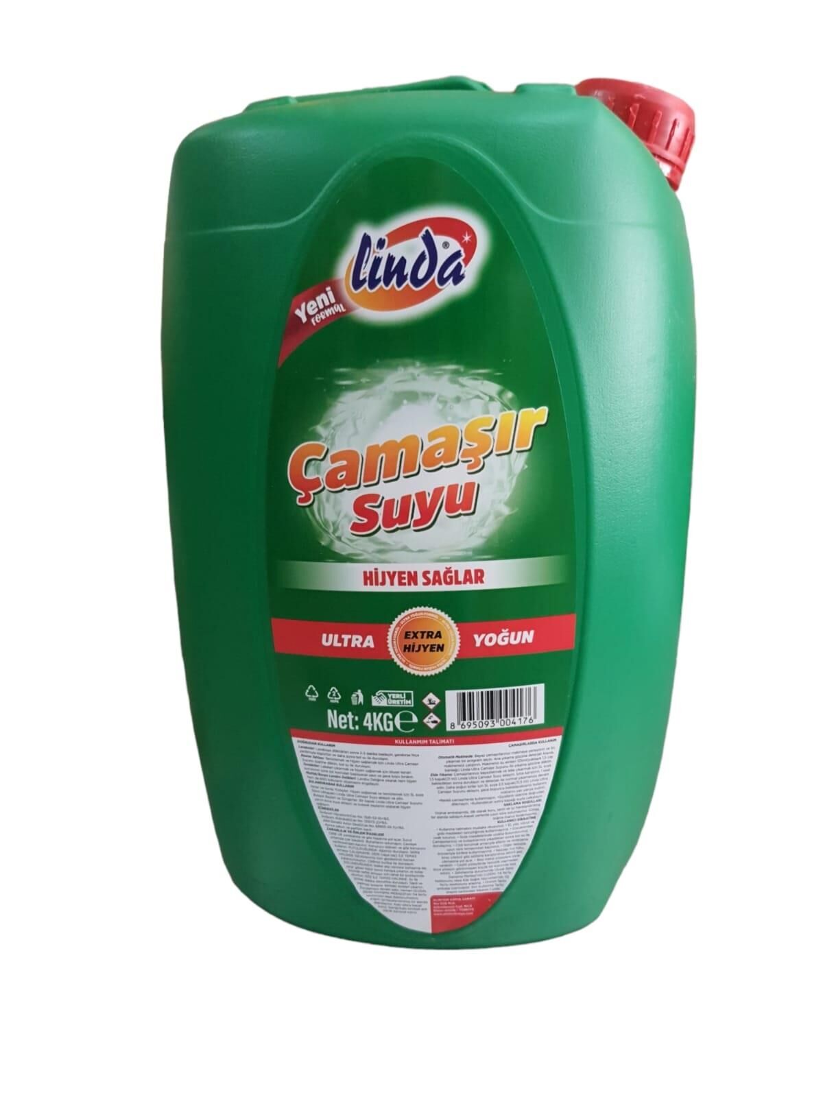 LİNDA 4 KG ULTRA YOĞUN ÇAMAŞIR SUYU
