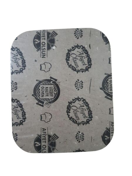 ALÜMINYUM KASE 350 GR KAPAK 100 LÜ 115*139 MM