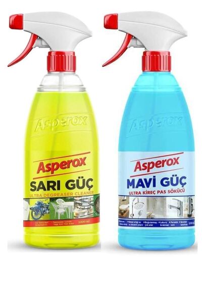 ASPEROX 2 Lİ SET SARI GÜÇ 1 L. + MAVİ GÜÇ 1 L.