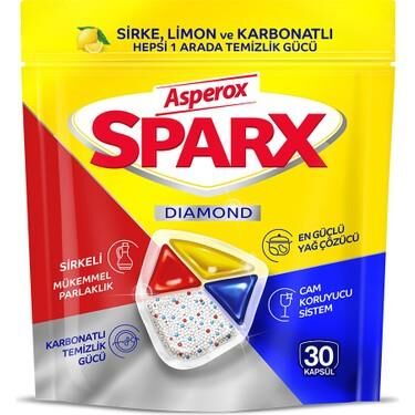 ASPEROX SPARX 30 KAPSÜL DİAMOND BULAŞIK MAKİNESİ TABLET