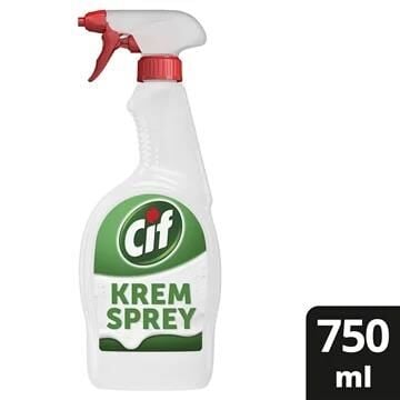 CİF KREM 750 ML SPREY OCAK, BANYO, K KUMAŞ DERZ, DAVLUMBAZ, MANGAL, MOTOSİKLET BİSİKLET, BUZDOLABI