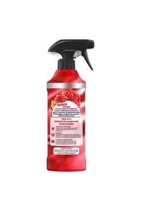 YUMOŞ 450 ML AMBER KIRMIZI ODA SPREY GİYSİ, EV VE YIKAMASI ZOR EŞYALAR İÇİN