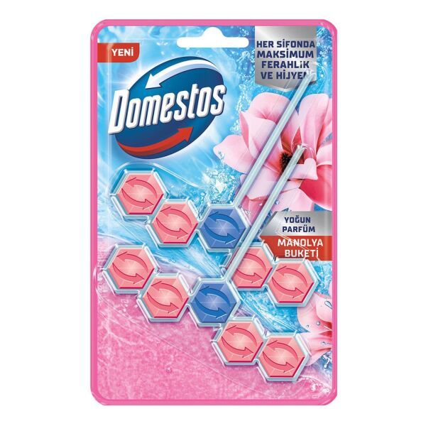 DOMESTOS WC BLOK İKİLİ MANOLYA BUKETİ 2*50 G.
