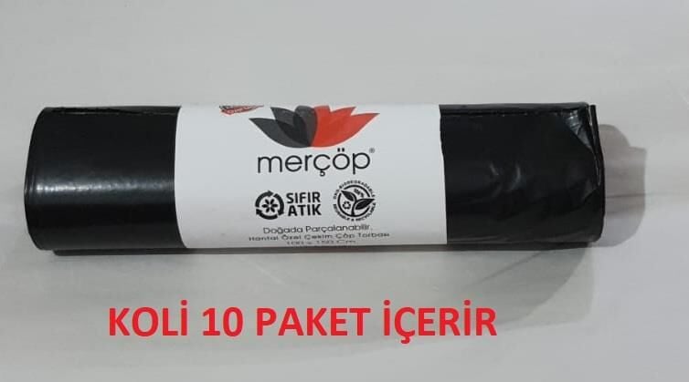 MERÇÖP HANTAL ÖZEL ÇEKIM ÇÖP TORBASI 50'LI KOLI