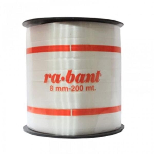RA-BANT 8 MM * 200 M BEYAZ
