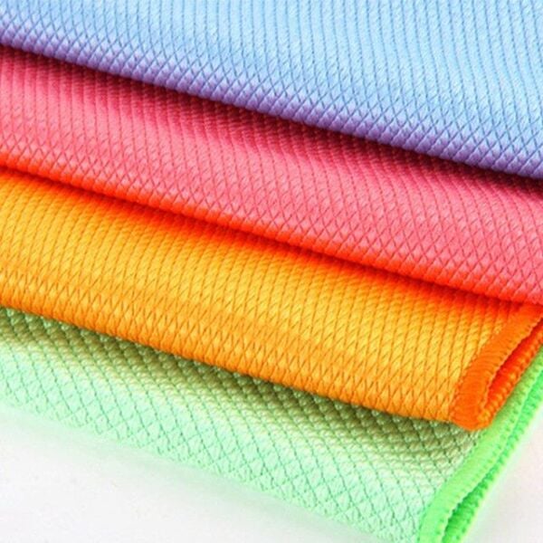 SİLVER HOME 40*40 CM BAKLAVA DESEN MICROFIBER BEZ 40 G. 235 GSM OVERLOKLU