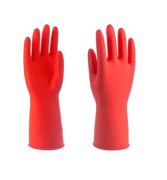 BULAŞIK ELDİVENİ NO:10-10,5 XL KIRMIZI TEMİZLİK ELDİVENİ ONTON