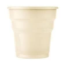 PARTI BARDAK PLASTIK KREM PK 25 LI