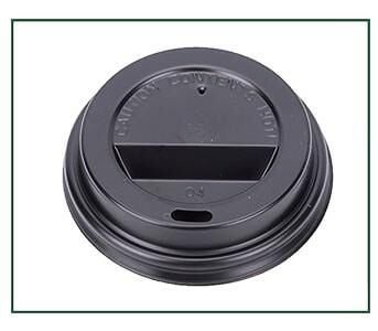 BENCUP KARTON BARDAK KAPAK 7 OZ SICAK PK:100 LÜ SİYAH