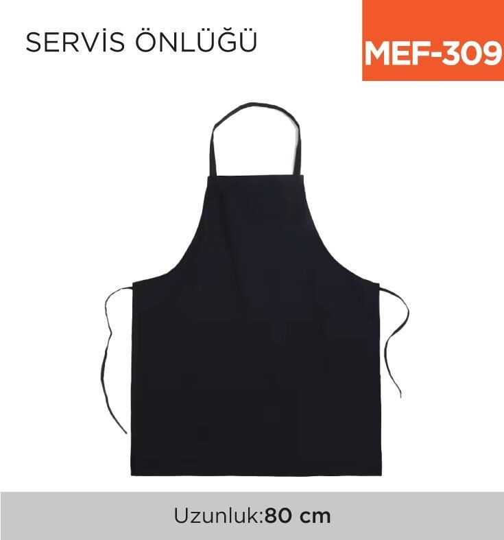 SERVİS ÖNLÜĞÜ 80 CM. SİYAH MEF-309