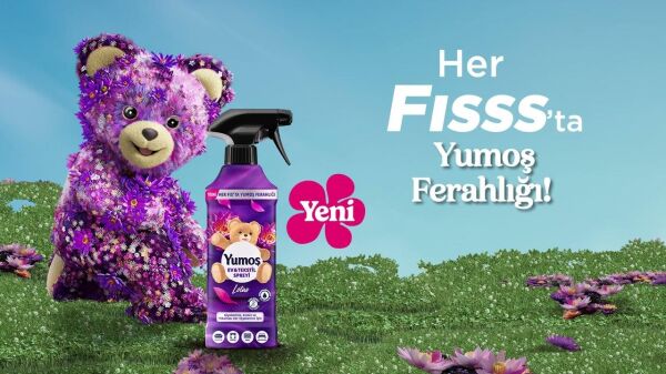 YUMOŞ 450 ML LOTUS MOR ODA SPREY GİYSİ, EV VE YIKAMASI ZOR EŞYALAR İÇİN