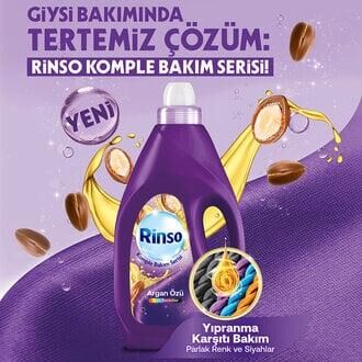 RİNSO 3 L MOR TÜM RENKLİLER İÇİN ARGAN ÖZÜ 50 YIKAMA