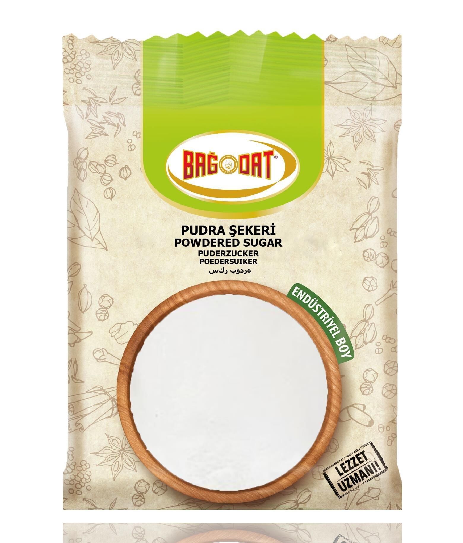 BAĞDAT PUDRA ŞEKERİ 1 KG