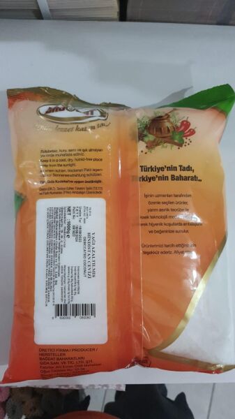 BAĞDAT HİNDİSTAN CEVİZİ RENDE KURU 1 KG YAĞI AZALTILMIŞ