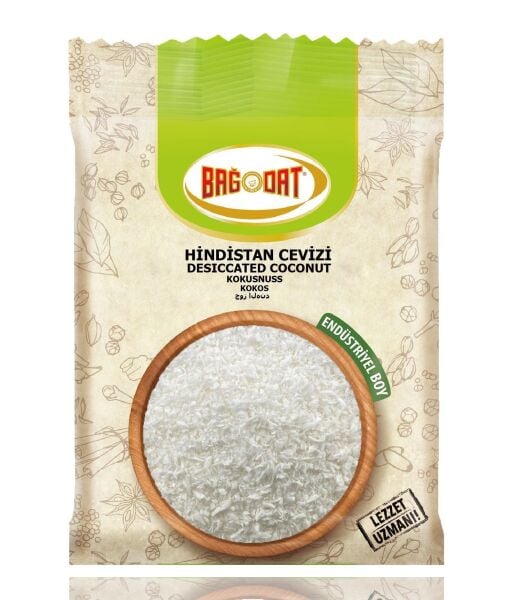 BAĞDAT HİNDİSTAN CEVİZİ RENDE KURU 1 KG YAĞI AZALTILMIŞ