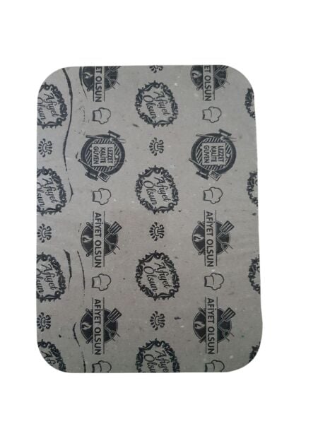 ALÜMINYUM KASE 1000 GR KAPAK 100 LÜ 212*150 MM