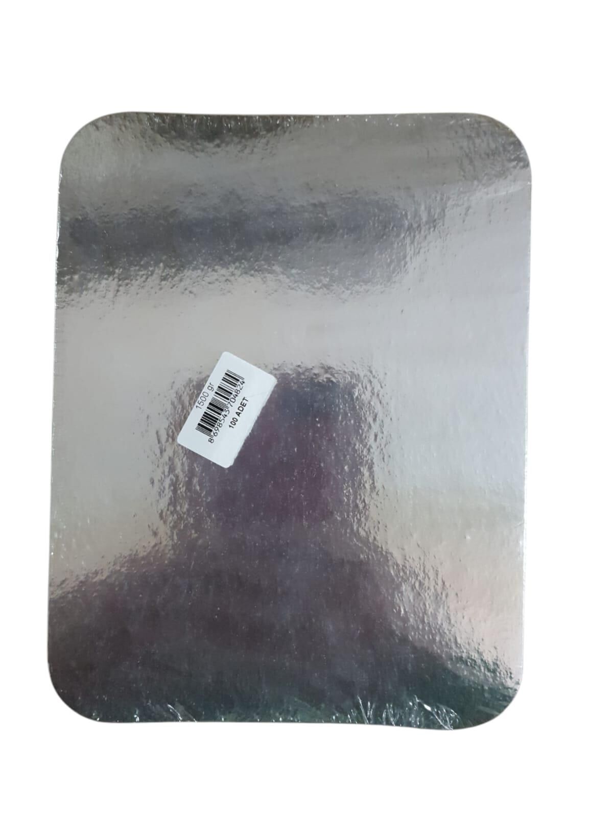 ALÜMINYUM KASE 3 GÖZLÜ KAPAK 100 LÜ 170 mm * 220 mm