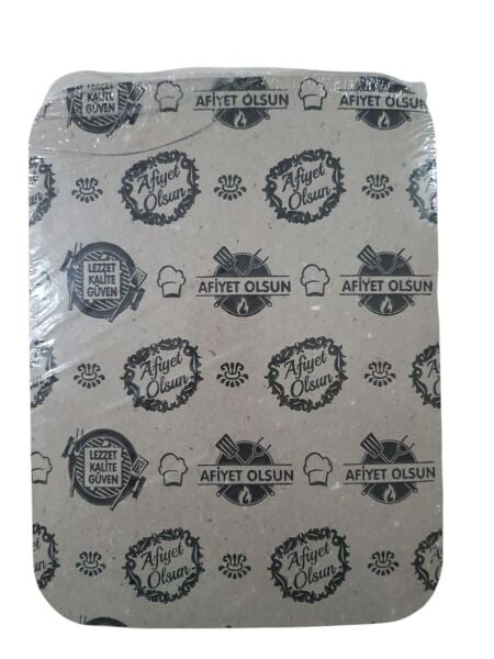 ALÜMINYUM KASE 3 GÖZLÜ KAPAK 100 LÜ 170 mm * 220 mm