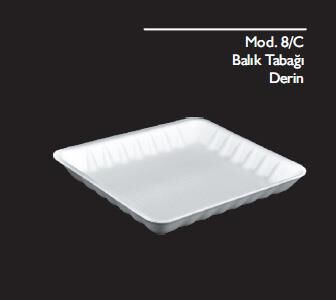 MOD 8/C KÖPÜK TEPSI 75 LI PK ERZE