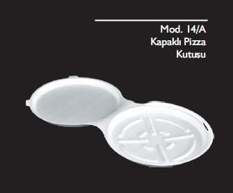 MOD 14/A PIZZA  KÖPÜK KAP 100 LÜ PK  ERZE