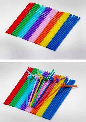 FİLLİ İNCE ARTİSTİK PİPET 500 ADET 6 MM*280 MM (10 PK:50 Lİ)